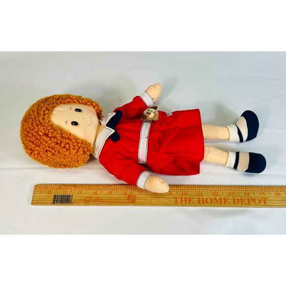 1982 KNICKERBOCKER 15" Plush LITTLE ORPHAN ANNIE MOVIE With Sandy Cloth Doll - Picture 8 of 8
